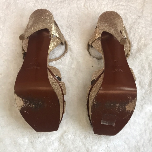 YSL TRIBUTE 105 Sandal in Sahara Gold size 42. - Picture 3 of 6